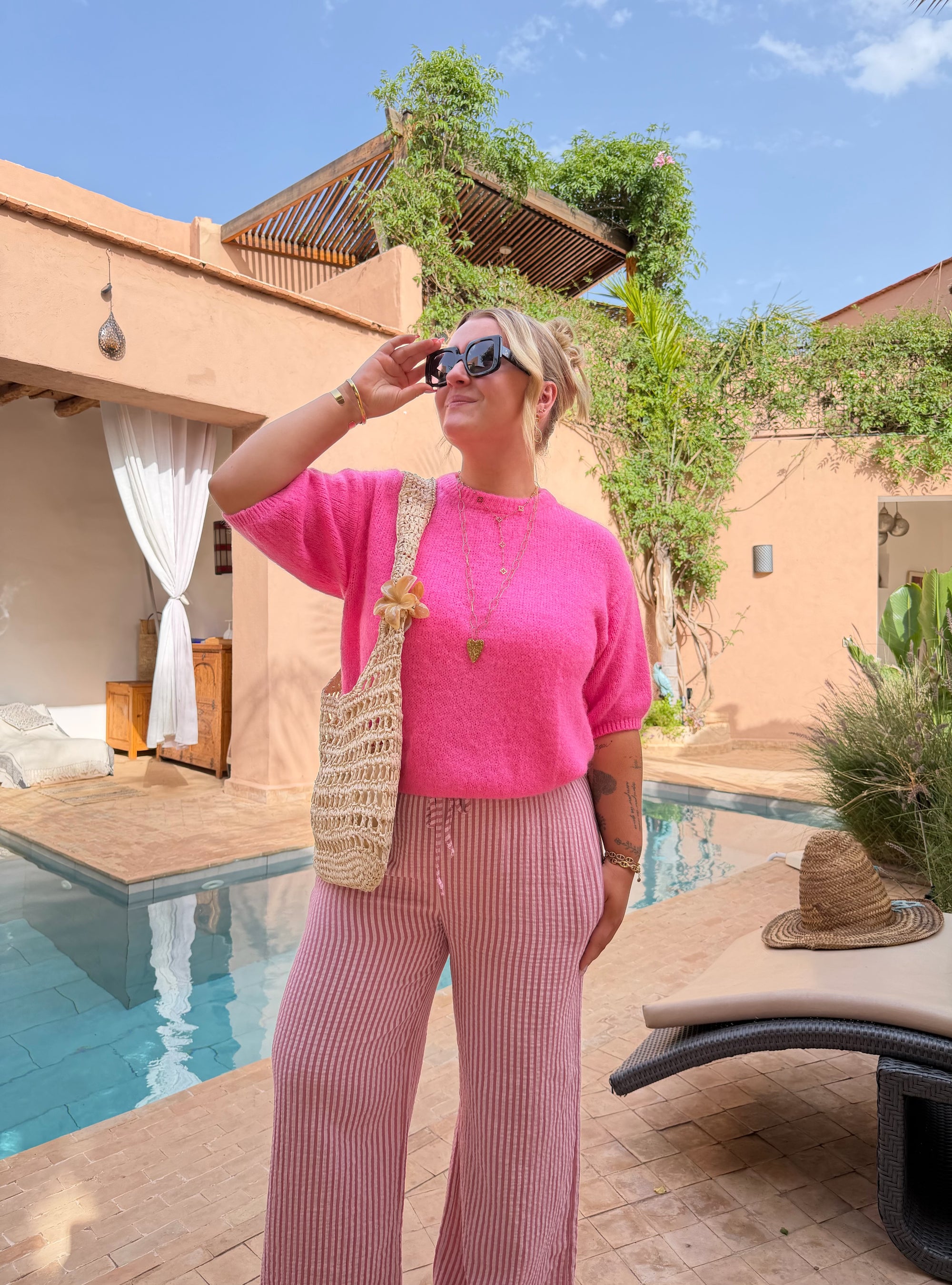 PANTALON LOU-ANN ROSE