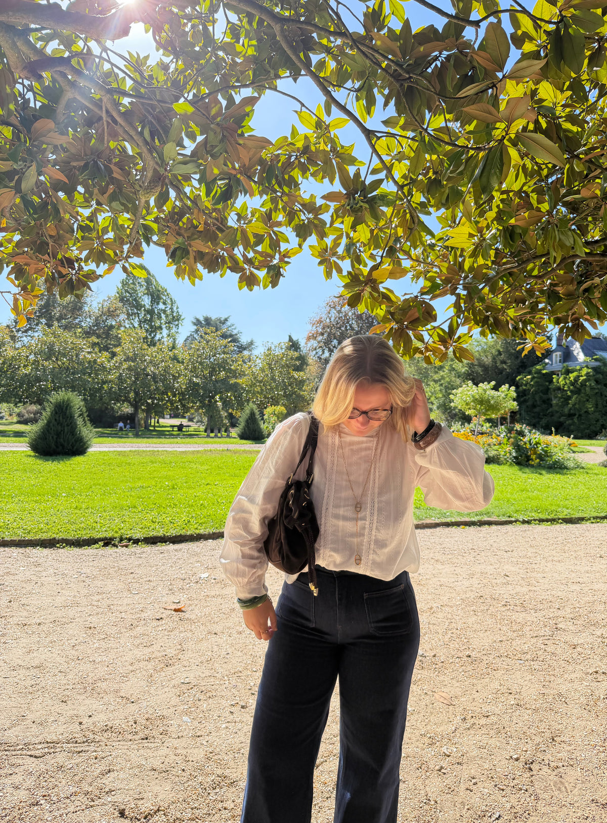 BLOUSE GASPARD BLANCHE