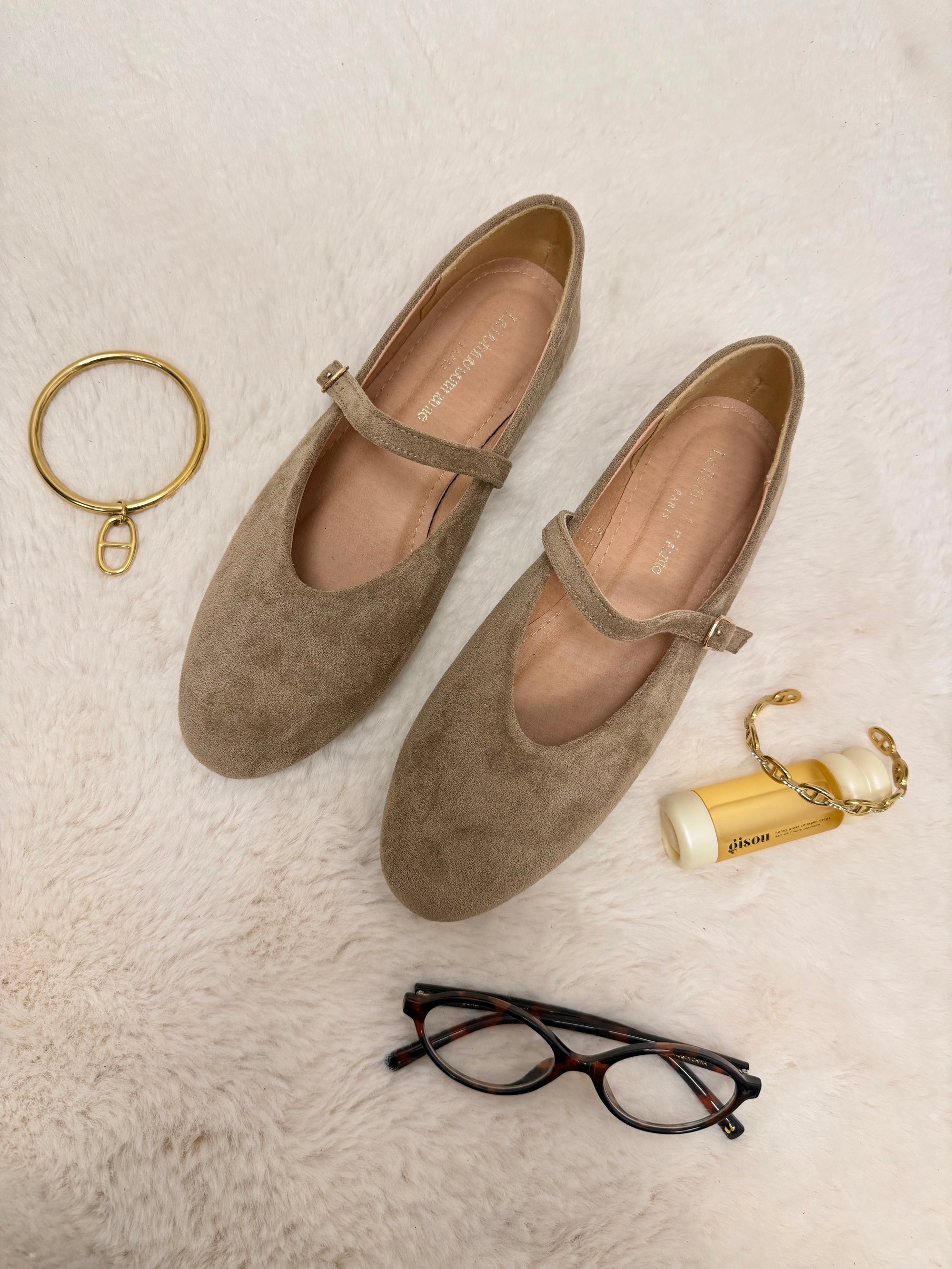 BALLERINES LILOU TAUPE