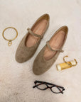 BALLERINES LILOU TAUPE