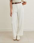 PANTALON GARANCE ÉCRU