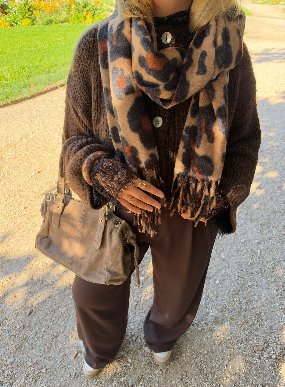 ÉCHARPE LINA CAMEL