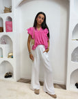 BLOUSE LYAH FUSHIA
