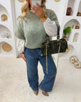 PULL THAÏS KAKI CLAIR