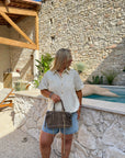 SHORT LONG GLORIA BLEU JEAN