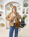 VESTE SERVANE CAMEL