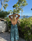 ROBE DOLCE BLEU ÉMERAUDE -  - EXPEDITION LE 18/07