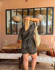 COMBI-SHORT NOÉE LÉOPARD