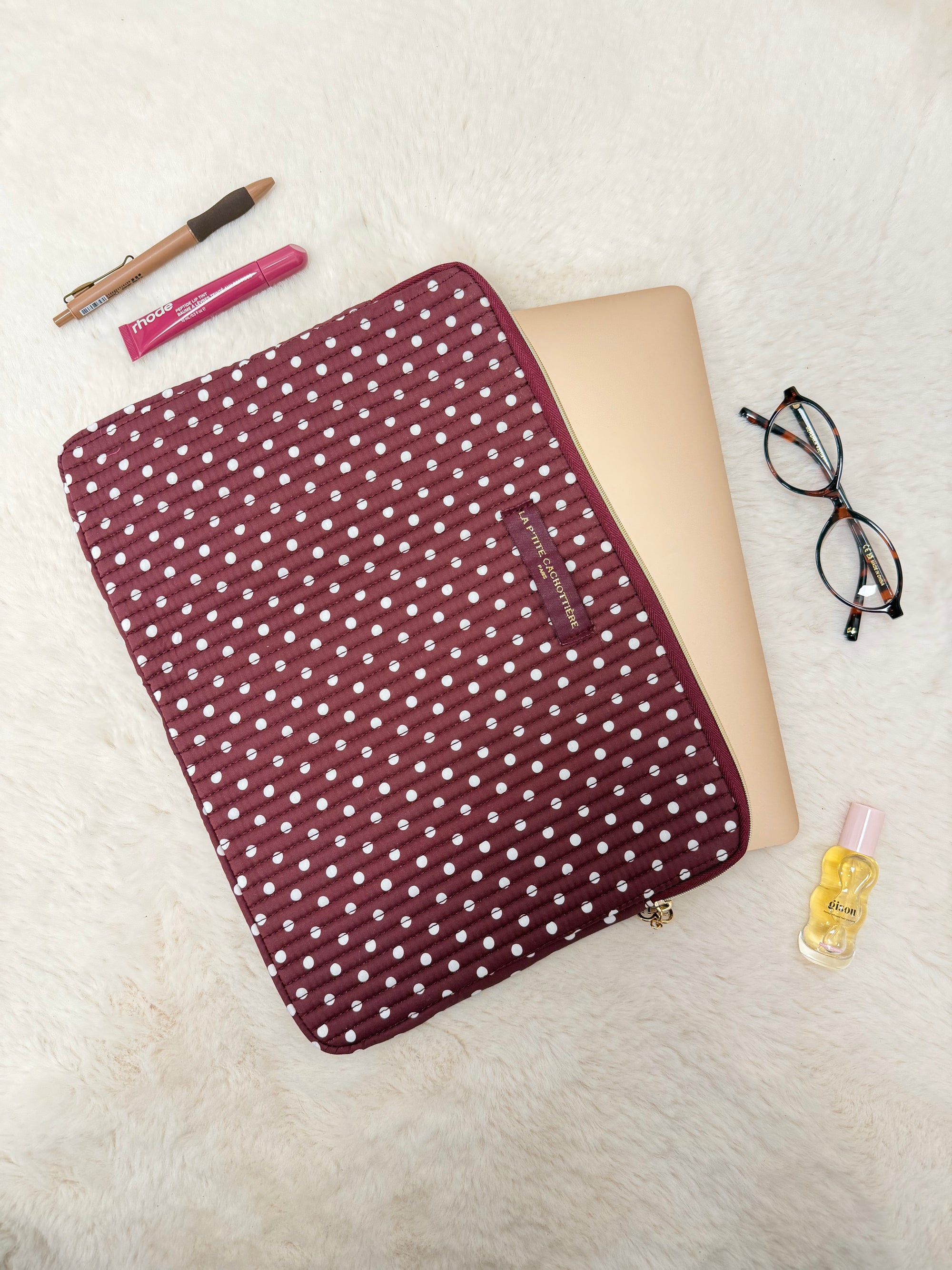 POCHETTE ORDINATEUR 13/14" POIS