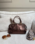 SAC JULIETTE CHOCOLAT IRISÉ