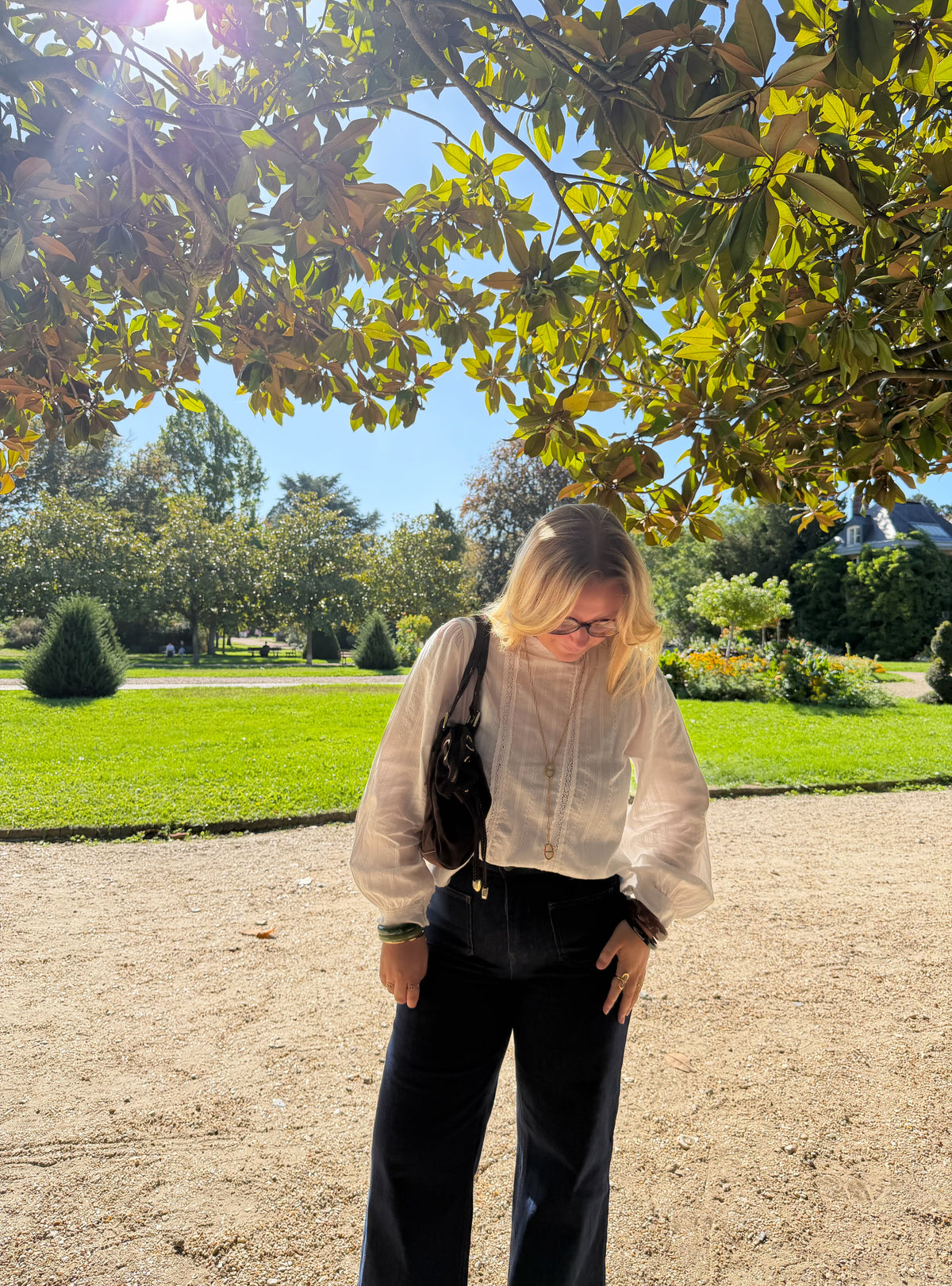 BLOUSE GASPARD BLANCHE