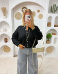 GILET CHLOÉ NOIR
