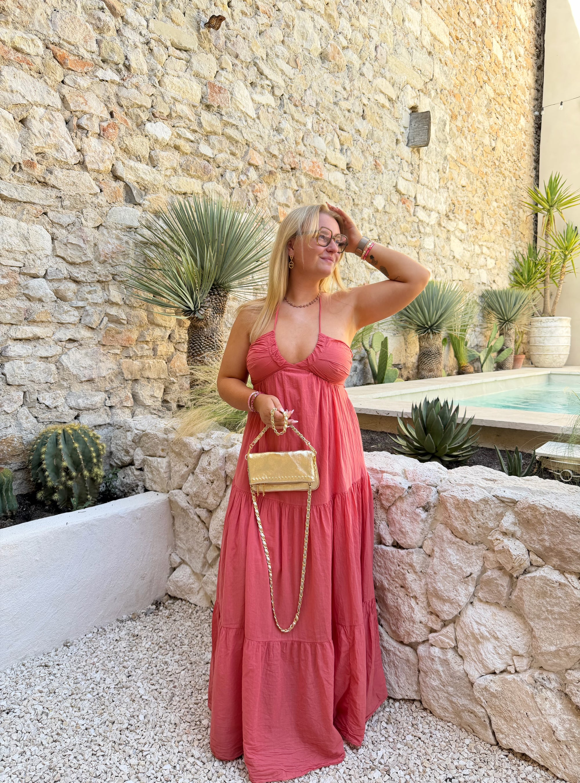 ROBE SOLEIL AELYS TERRACOTTA
