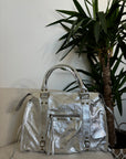 SAC ALIX XL ARGENT CLAIR