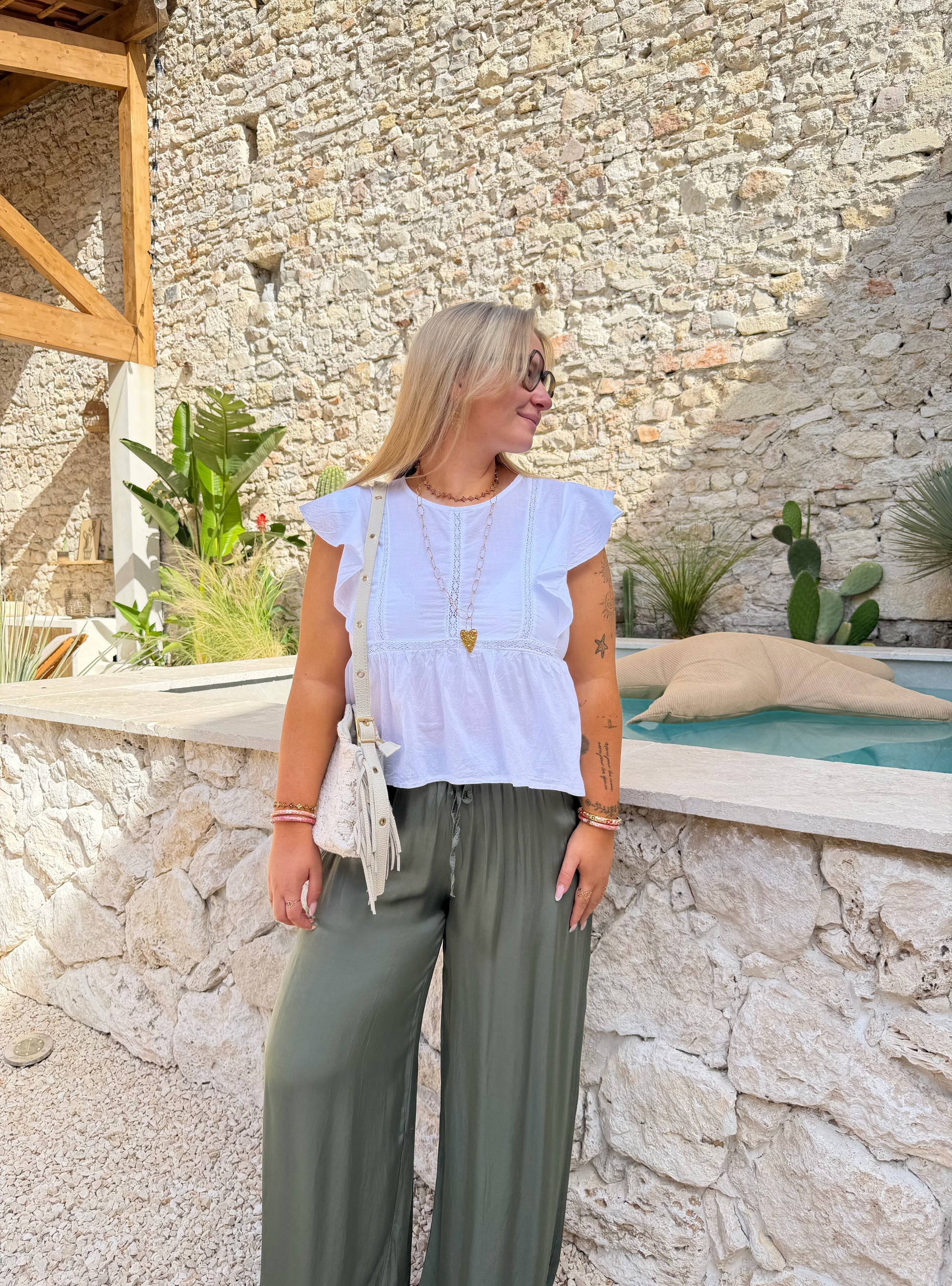 BLOUSE VICTOIRE BLANCHE