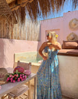 ROBE SELMA BLEU CIEL