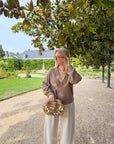 GILET AGATHE CAMEL