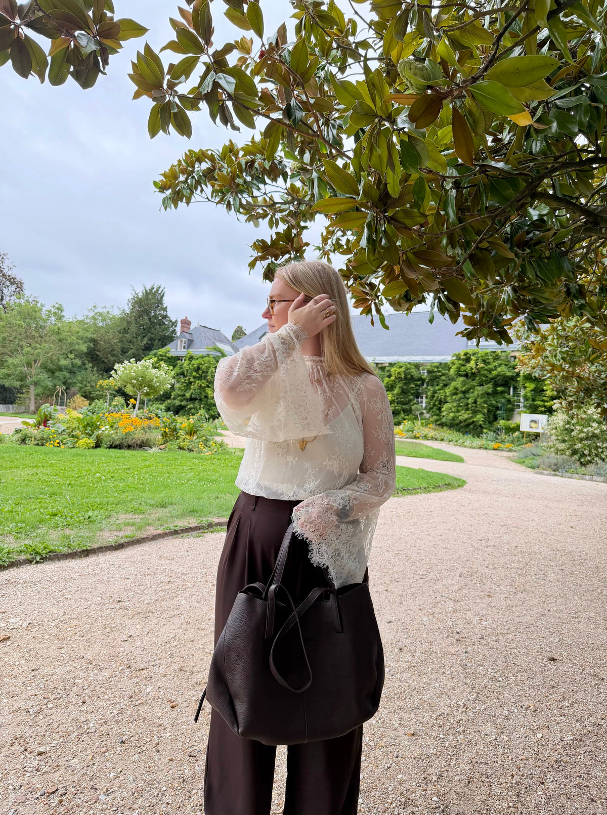 HAUT CLÉMENCE DENTELLE ÉCRU
