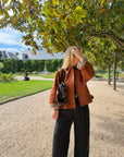 TRENCH LIBERTY DANAÉ COGNAC