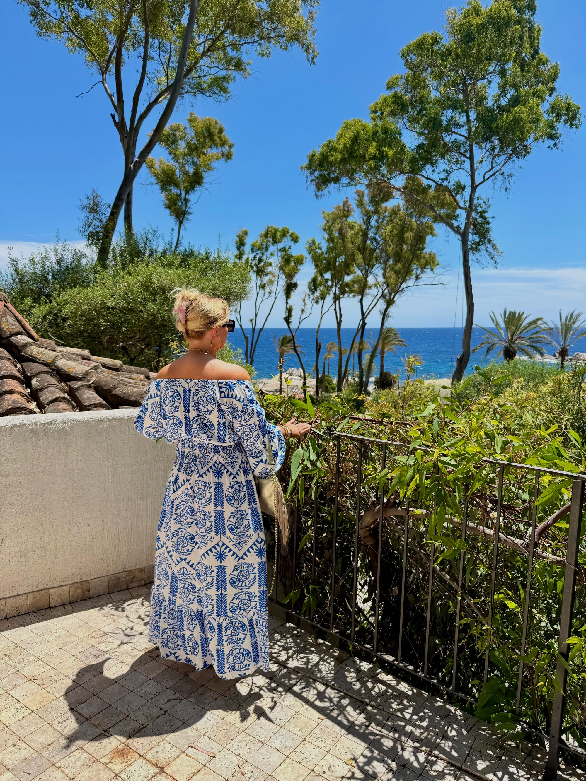 ROBE THAÏS BLEU ROI