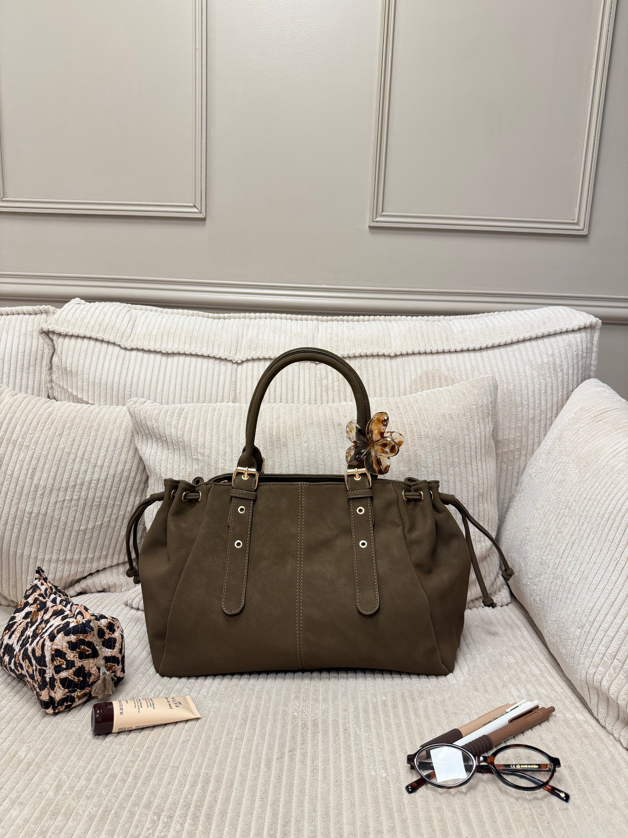 SAC CLÉO GRAINÉ MOKA