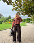 PANTALON GARANCE CHOCOLAT