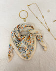 FOULARD JUSTINE BEIGE