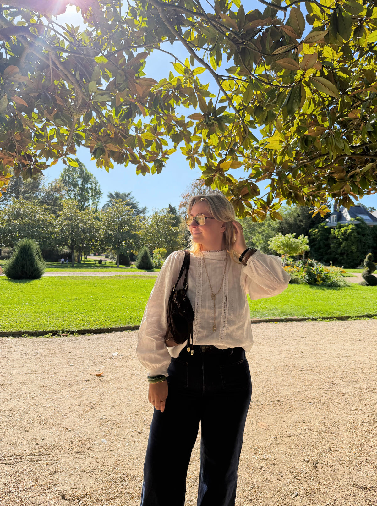 BLOUSE GASPARD BLANCHE