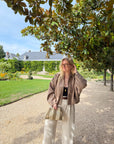 VESTE MADI TAUPE