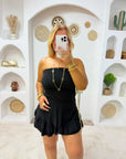 COMBISHORT TÉA NOIR