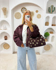 VESTE MADI BORDEAUX